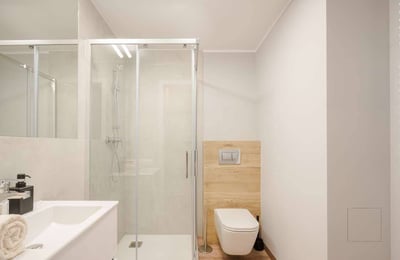 Location d’un appartement meublé et chaleureux d’1 pièce, 23 m², Partynice, Wrocław, Pologne